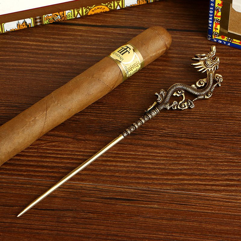 Thông điếu xì gà khắc hình rồng cao cấp CGL5442 | Flexhouse VN