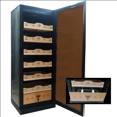 TỦ GIỮ ẨM CIGAR JF-120C