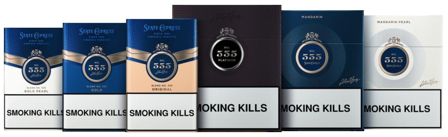 Thuốc Lá 555 Dẹt Xanh | Thuốc lá 555 Anh Dẹp -555 Inted Xanh