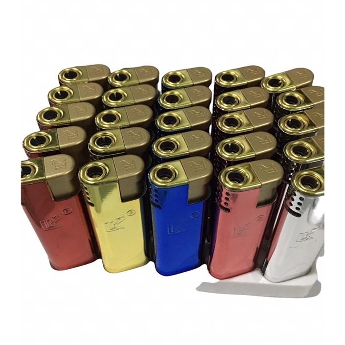 Review Hộp Quẹt bật lửa khè Sắt Lk T5 lửa ngọn tia xanh