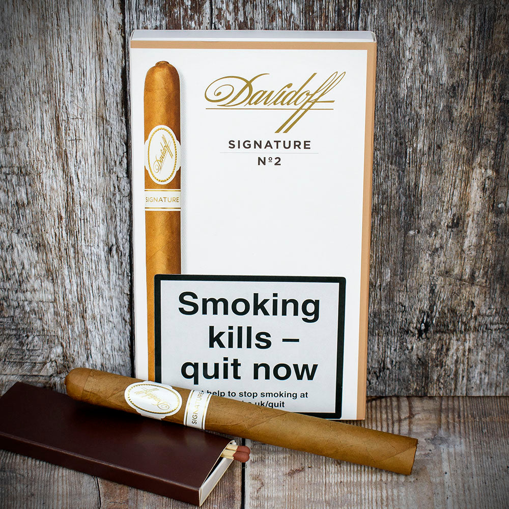 Davidoff Signature No. 2 Cigar - Pack of 5 Smoke-King